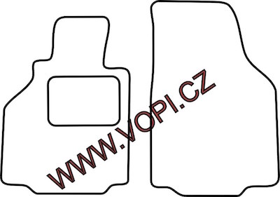 Autokoberce Porsche Boxter 1996 - 2005 Autofit (3710)
